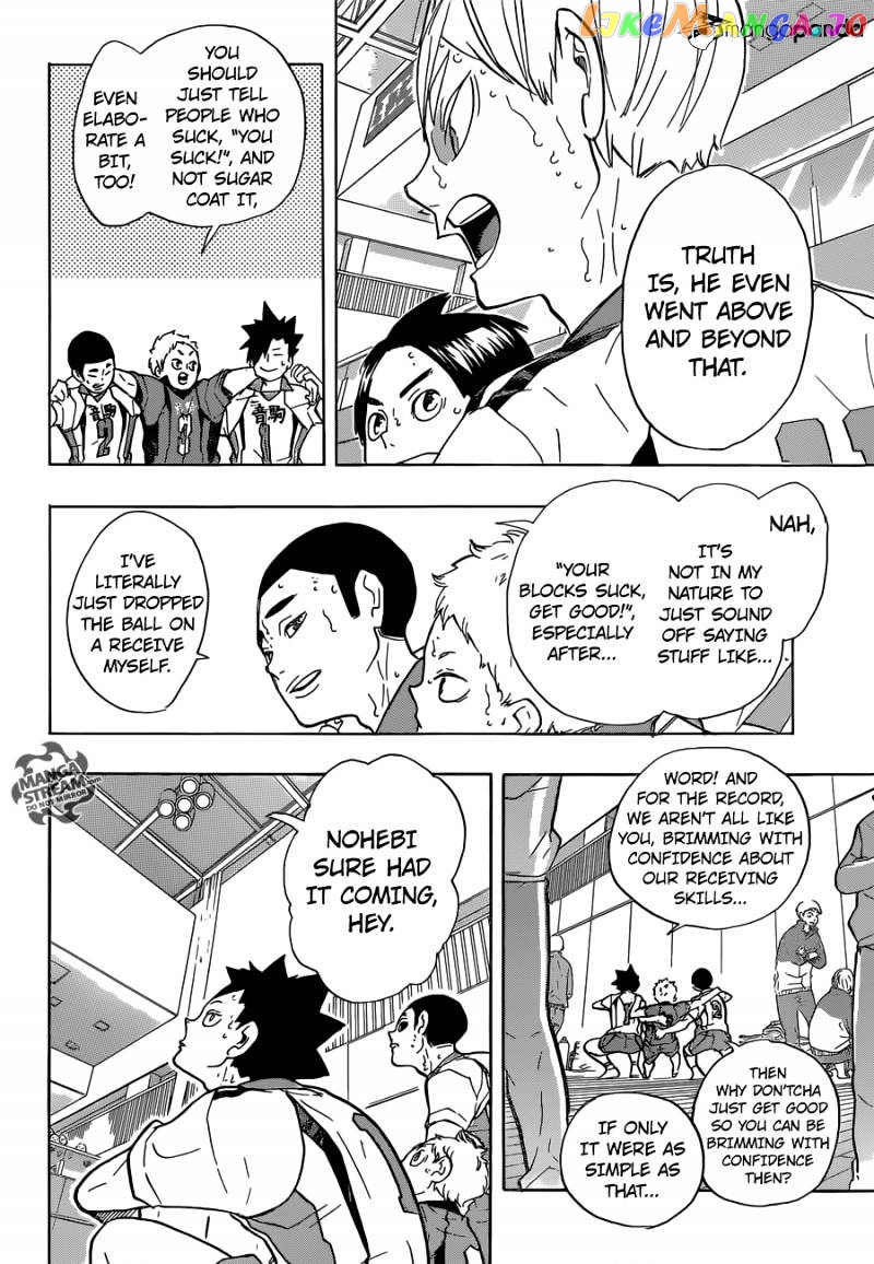 Haikyuu!!, Chapter 206 image 06